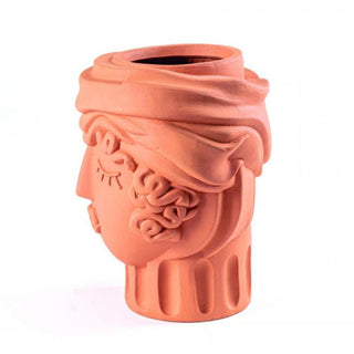 Seletti Magna Graecia Woman terracotta vase h. 33 cm. Buy on Shopdecor SELETTI collections